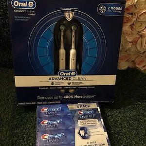 Oral B toothbrushes